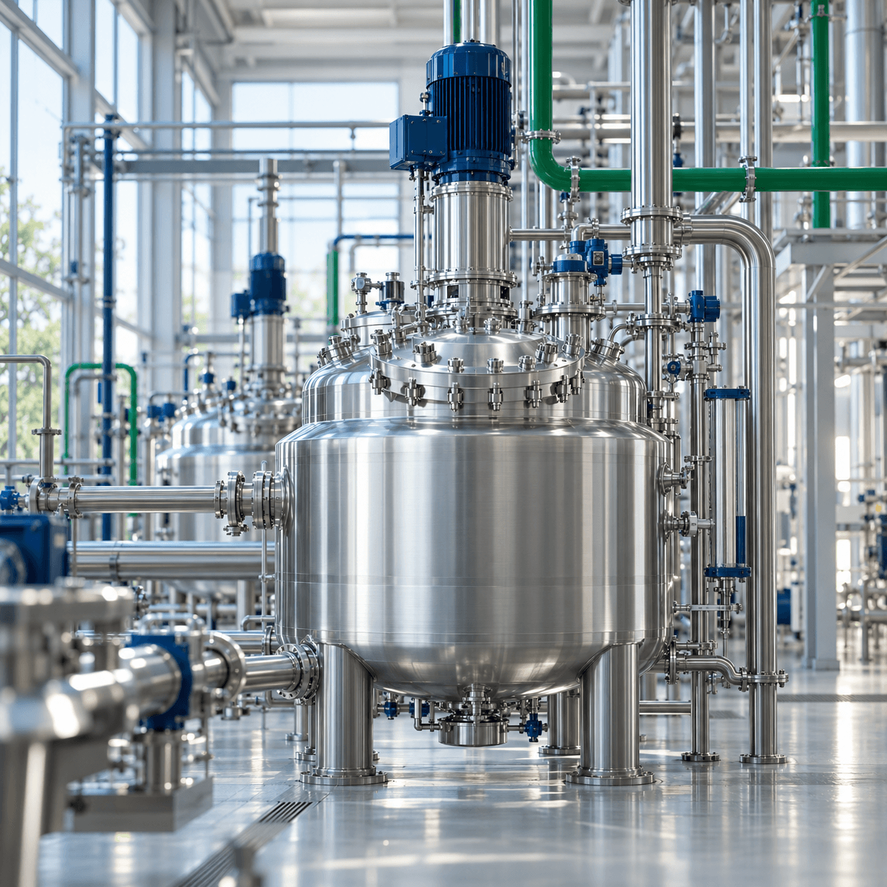 Vasudev Chemo Pharma manufacturing facility